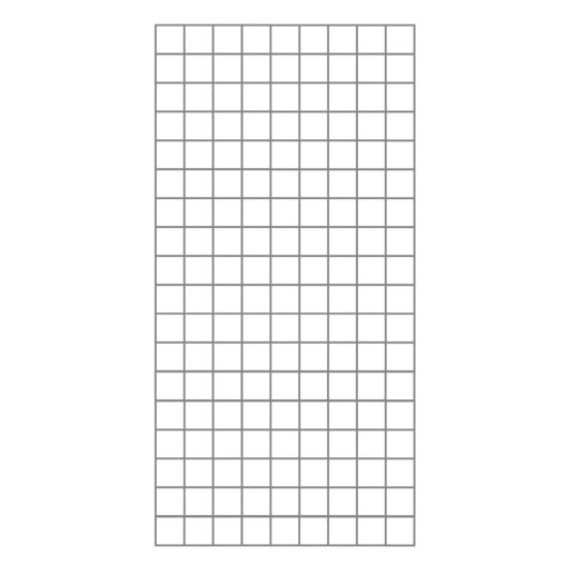 Gaaspaneel thermisch draad verzinkt 180 x 90 cm